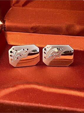 Vintage Sterling Silver Cufflinks